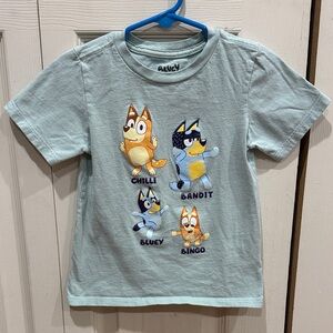 Bluey Kids T-Shirt - Light Blue
